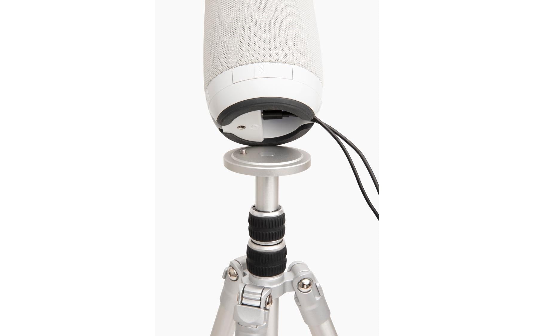 Owl Labs Meeting Owl Stativ – 3-Bein, 44,8 cm, 1/4" Montage, 360° – für Meeting Owl 3, Meeting Owl 4+ – Silber
