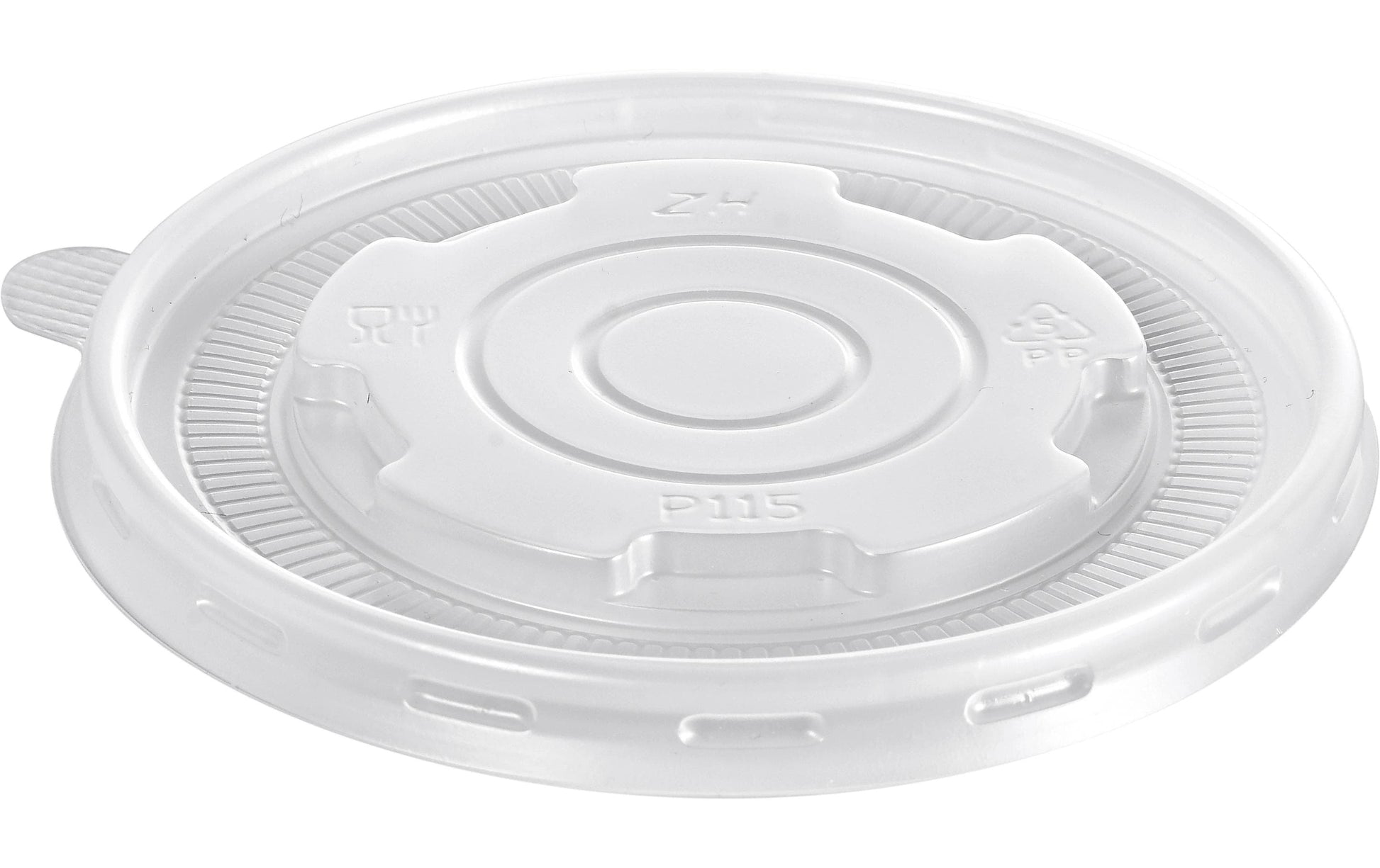 Duni Deckel für Suppenbecher 400/550/950 ml, PP – Ø 11,5 cm, H 10 mm – 50 Stk.
