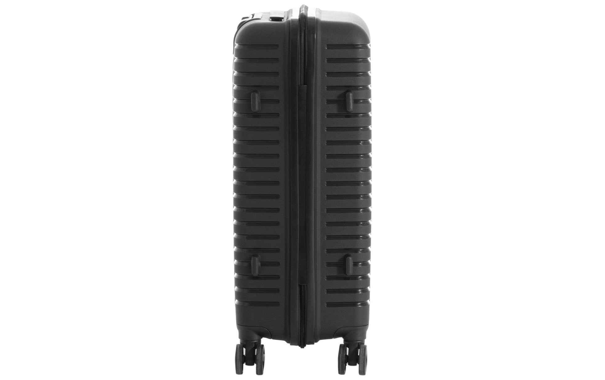 KOOR Trolley – 95 l, PP, 4 Rollen, mit TSA, schwarz, 46 × 76 × 30 cm