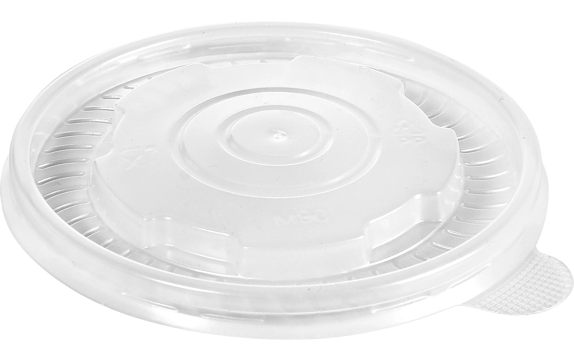 Duni Deckel für Suppenbecher 250 ml, PP – Ø 10,5 cm – weiss – 50 Stk.
