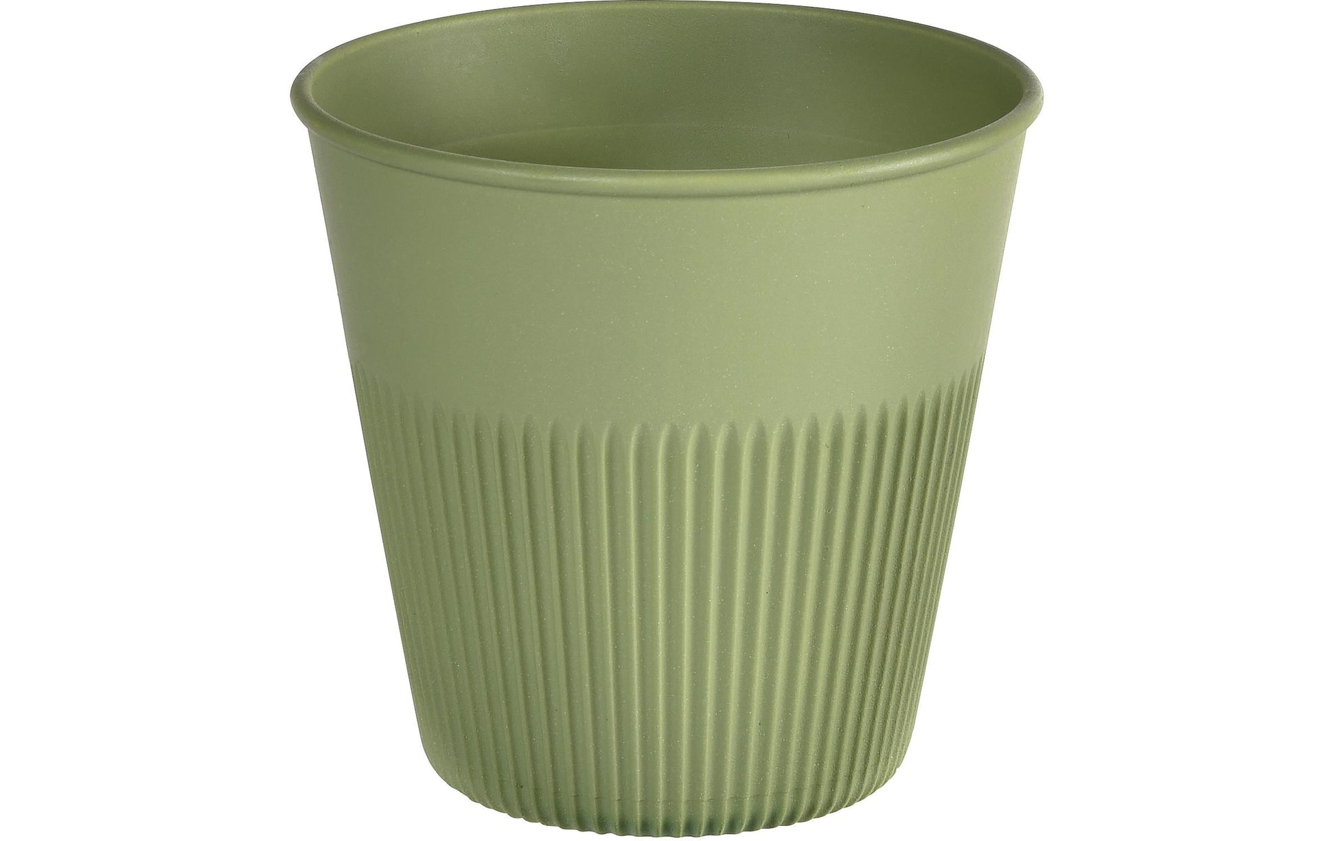 Duni Trinkbecher – 10er Set, 240 ml, Ø 8,9 cm, Kunststoff (PP), Grün, spülmaschinenfest, mikrowellengeeignet