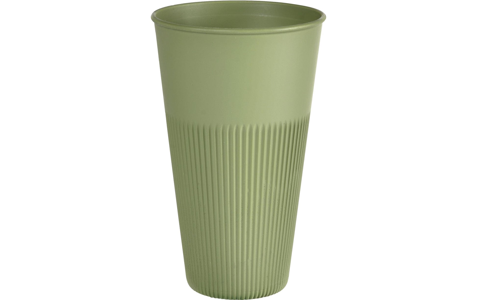 Duni Trinkbecher – 10er Set, 480 ml, Ø 8,9 cm, Kunststoff (PP), Grün, spülmaschinenfest, BPA-frei