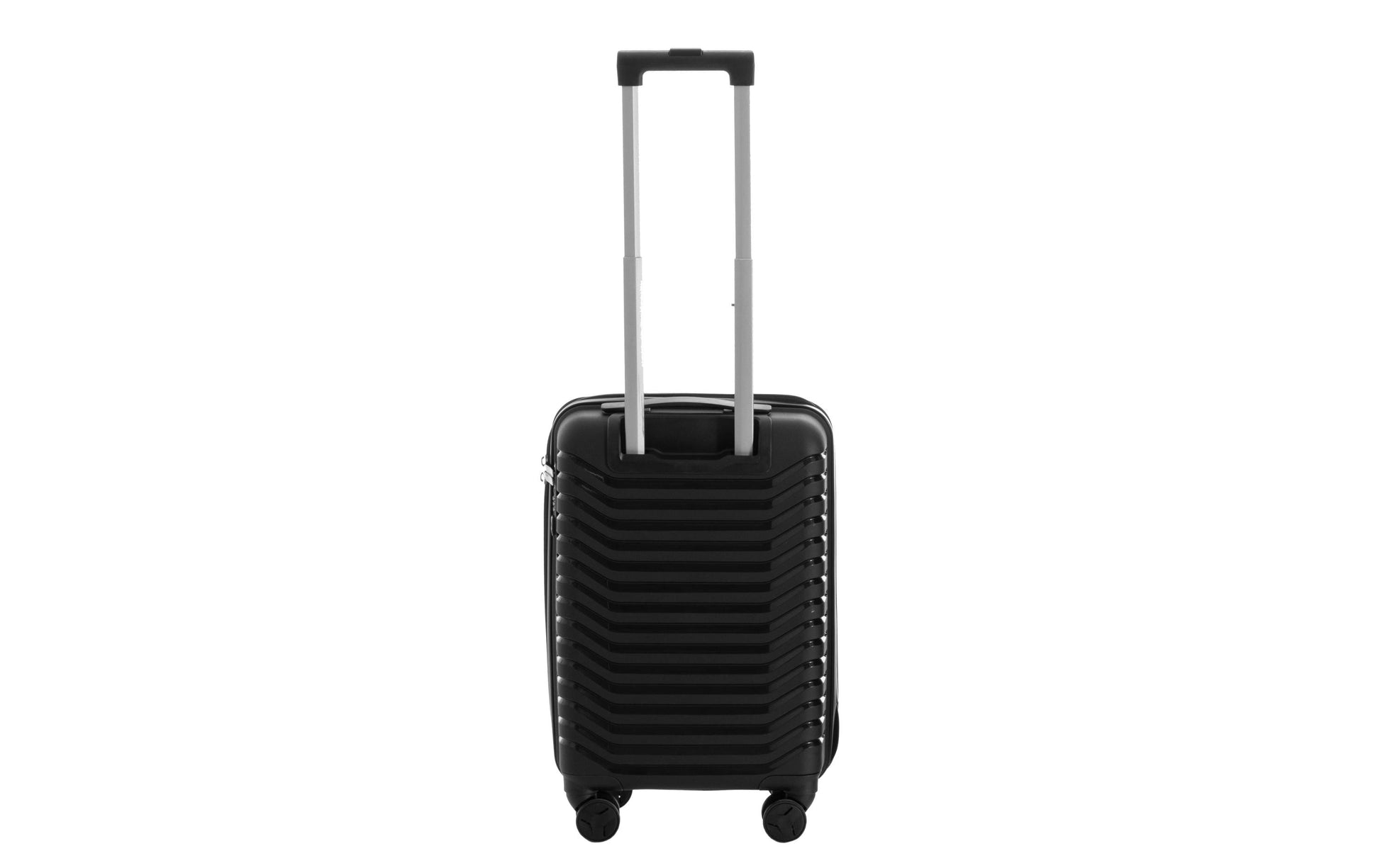KOOR Trolley – 40 l, Hartschale, 4 Rollen, mit TSA, schwarz, 34 × 56 × 21 cm