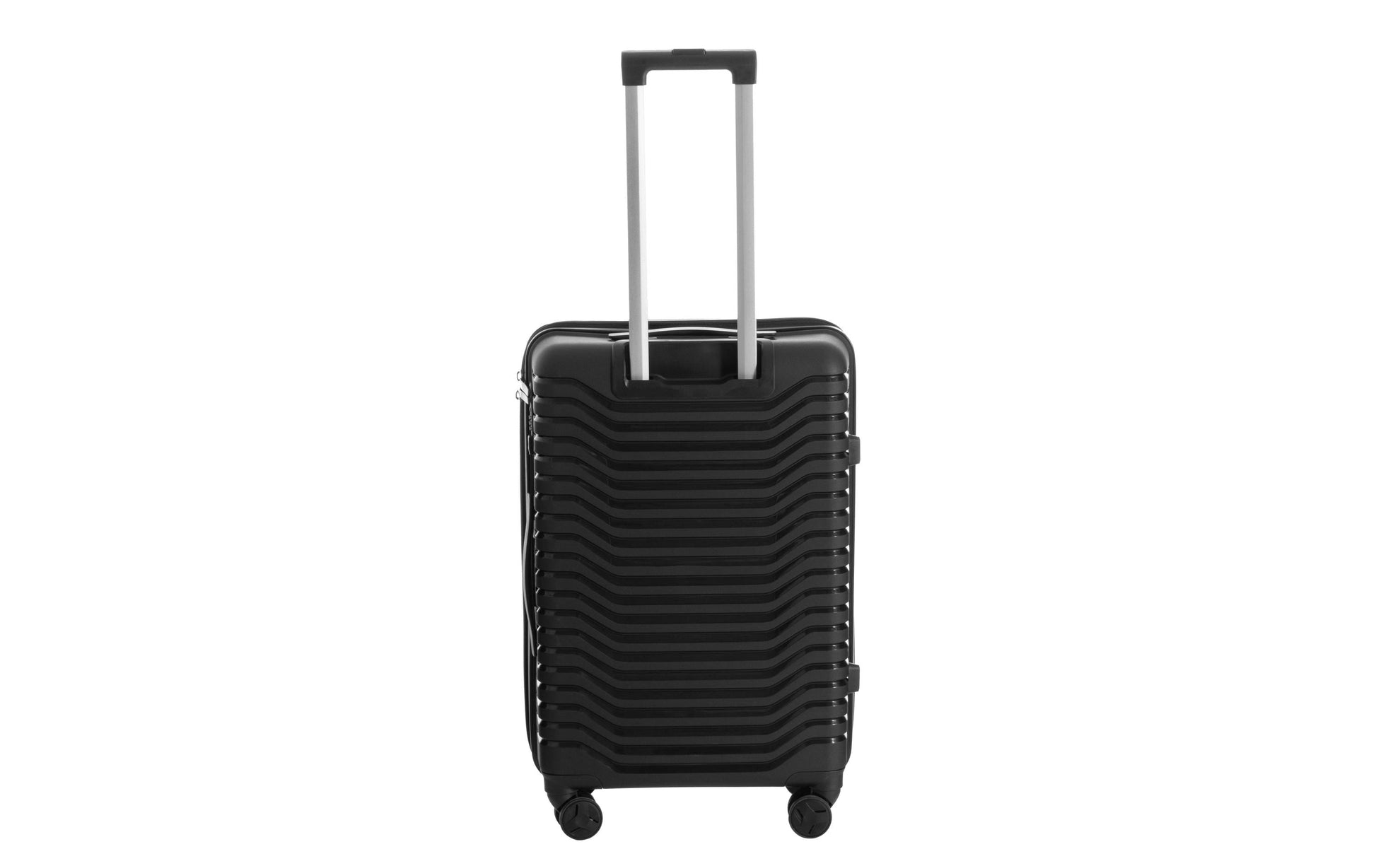 KOOR Manila – Hartschalen-Trolley, 63 l, 4 Rollen (Spinner), TSA-Schloss, PP, Schwarz, 40 × 66 × 26 cm