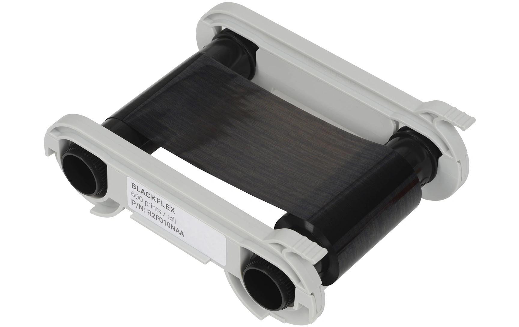 Evolis Kartendrucker-Farbband KO, Schwarz, 600 Karten, für Zenius, Primacy