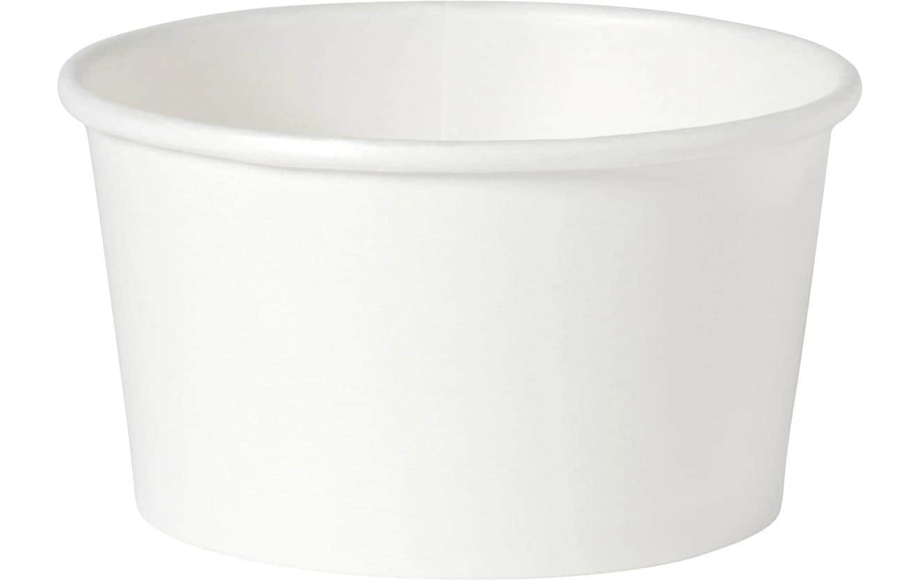 Duni Schale/Schüssel, Papier/Karton, rund – 400 ml Ø 11,5 cm – FSC – 50 Stk.