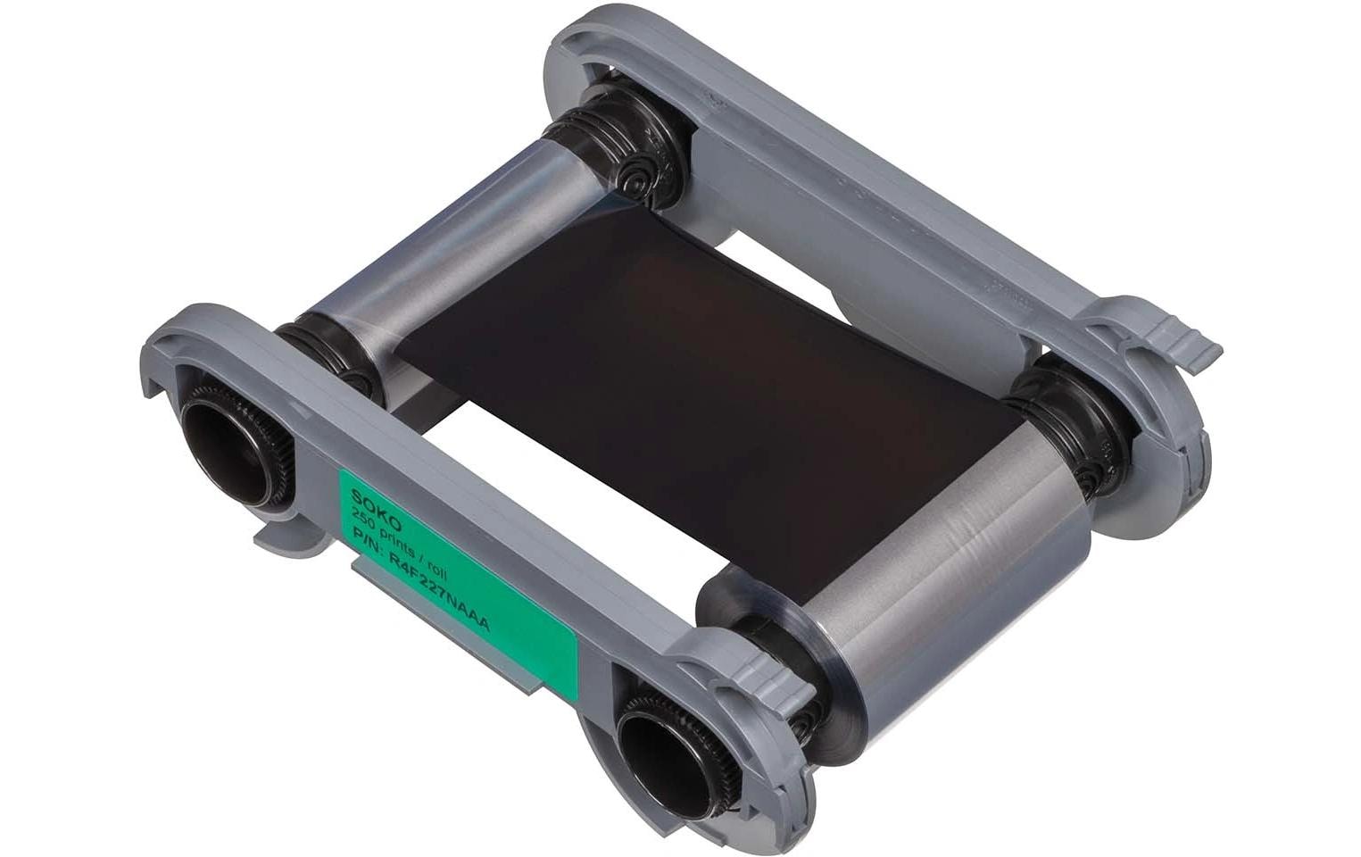 Evolis Kartendrucker-Farbband Schwarz – 2000 Karten – für Primacy 2