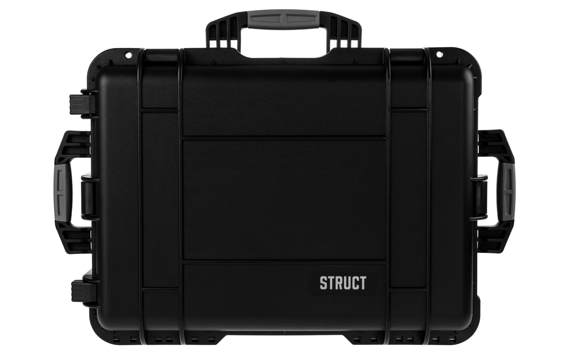 Struct Hartschalen-Trolley, 57,2 l, 2 Rollen, PP, Schwarz, 61 × 32,5 × 44 cm