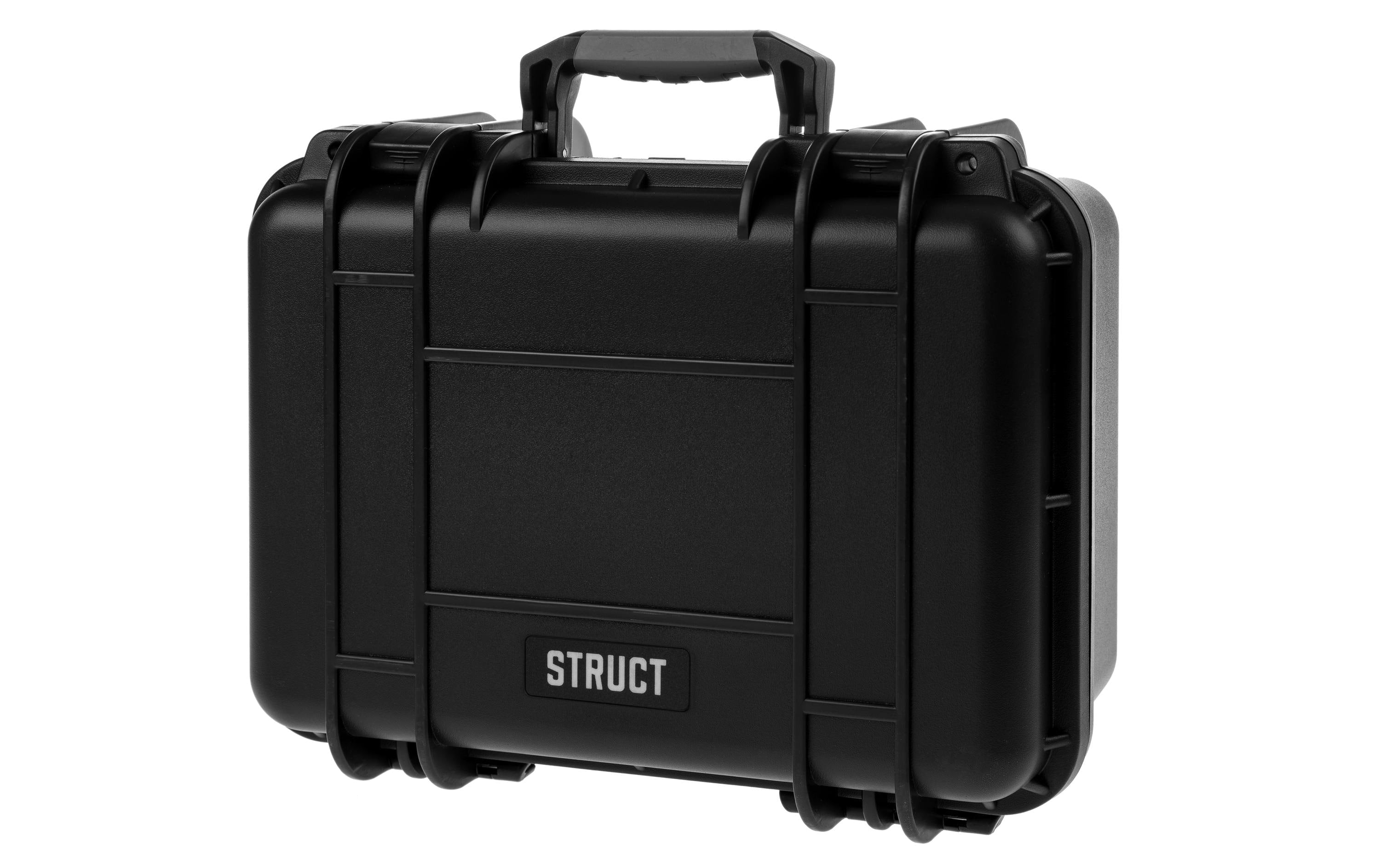Struct D3617 – Hartschalenkoffer, 11,6 l, PP, Schwarz, 36 × 17 × 28,5 cm