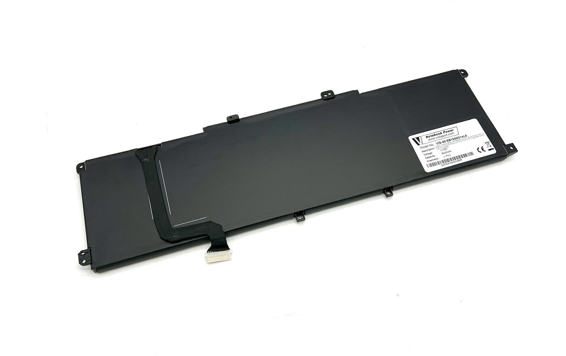Vistaport Notebook-Akku – für HP EliteBook 1050 G1 / ZBook Studio x360 G5 – 95 Wh – Schwarz