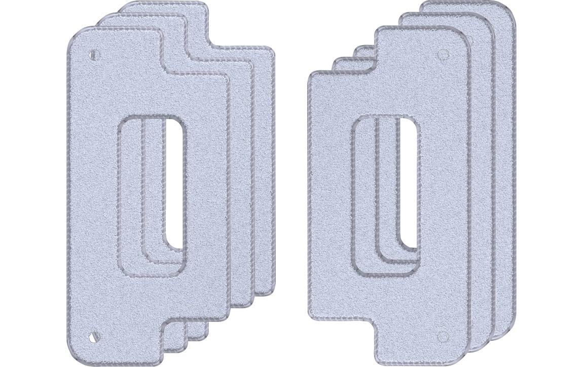Hobot Reinigungstücher – für S6 PRO und S7 PRO, grau, 6 Stk.