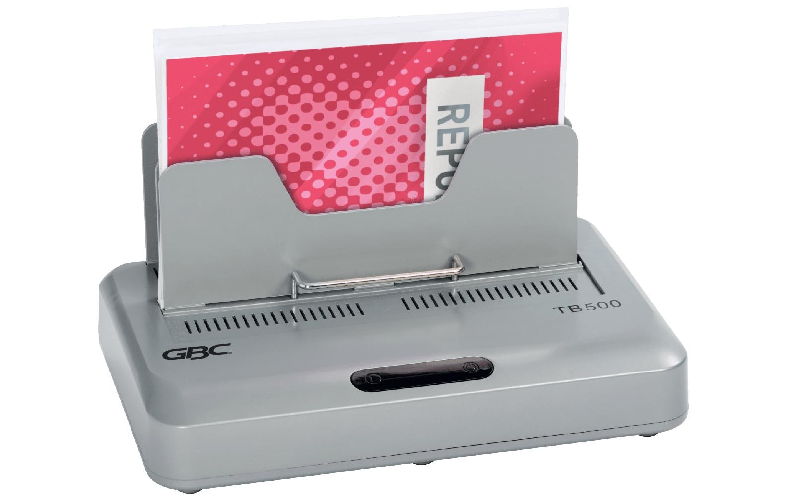 GBC ThermaBind T500 Thermobindegerät – Thermobindung, A4, bis 500 Blatt, Kühlständer