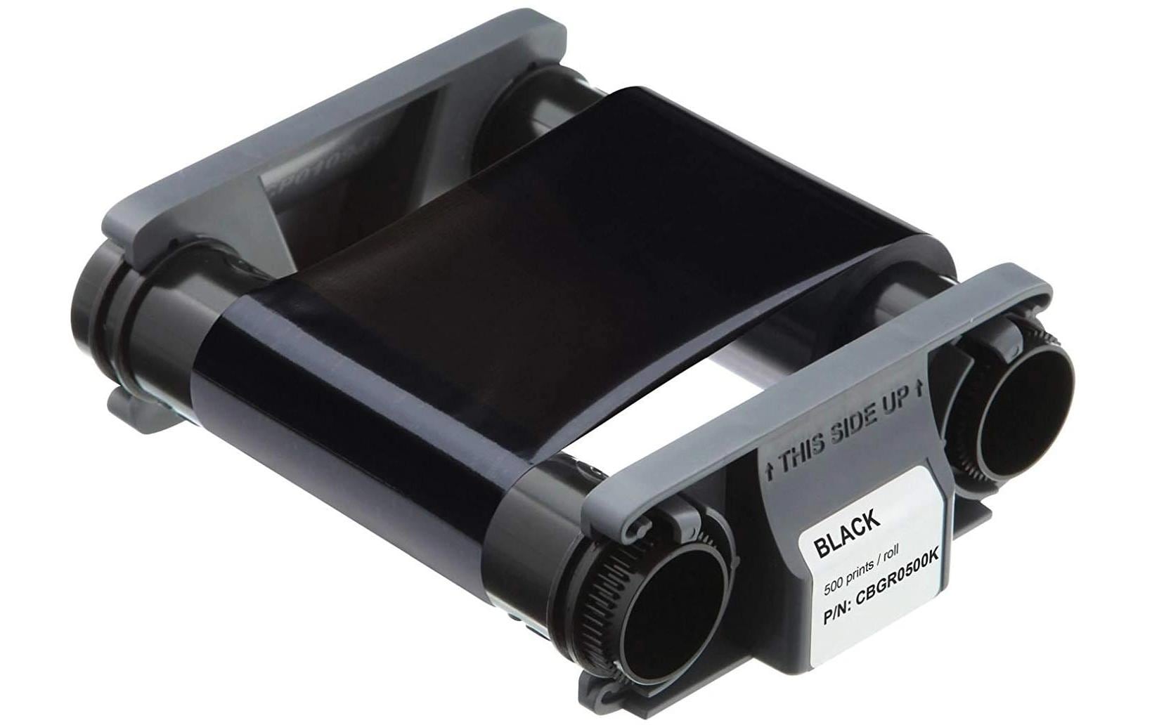 Evolis Kartendrucker-Farbband – Schwarz, 500 Karten – für Badgy200