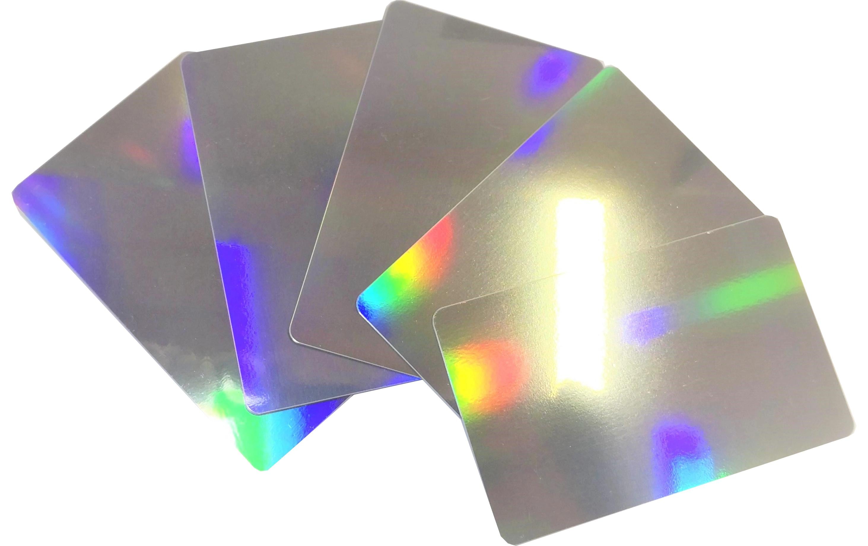 Evolis Trägerfolie, 85,6 mm × 54 mm × 0,81 mm, glänzend laminiert