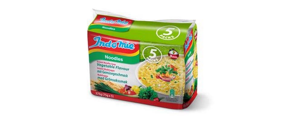 Indomie Instantnudeln Gemüse – 5×75 g