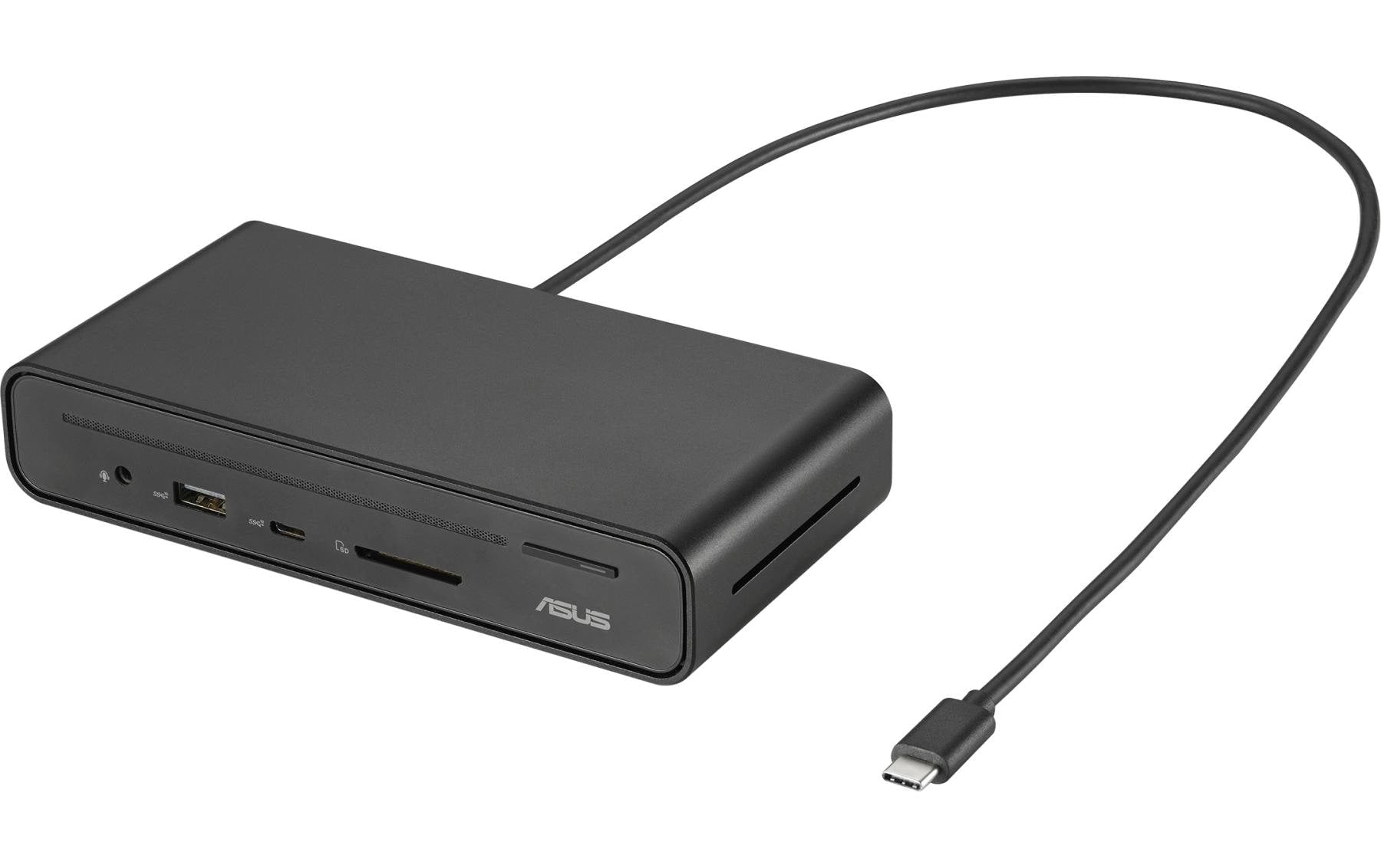 ASUS DC301 Dockingstation – USB-C, 2× DP, 1× HDMI, 3× USB-A, 90 W PD, GbE, SD, für Windows/Mac