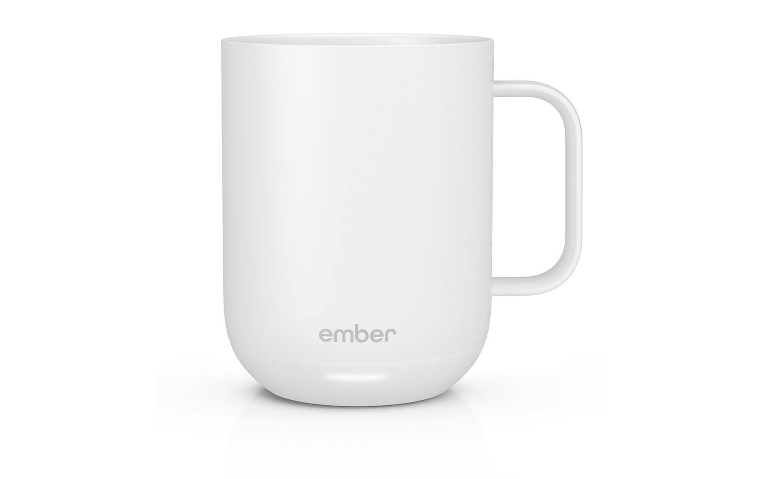 Ember Temperiertasse – 295 ml, Ø 8,3 cm, H 10,7 cm, Keramik, Weiss, App-gesteuert