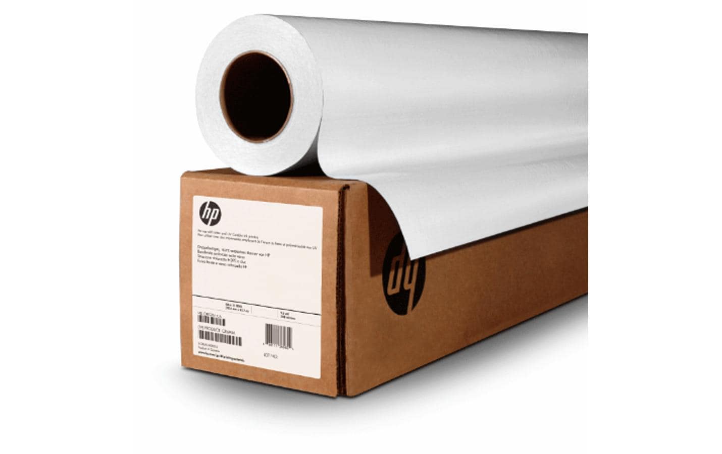 HP Recycling-Plotterpapier – 24" × 40 m, 75 g/m², weiss, 4 Rollen