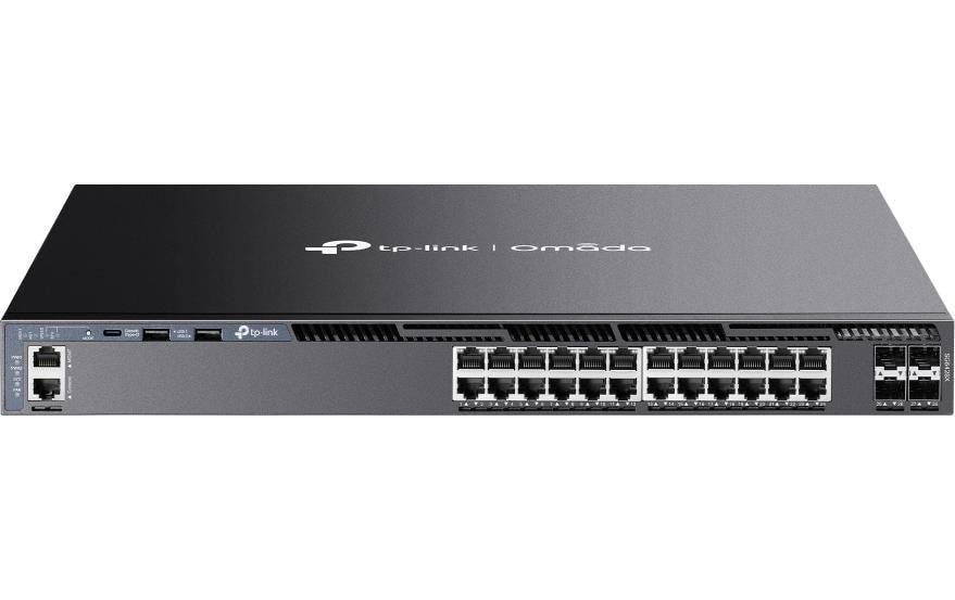 TP-Link SG6428X – Managed Switch – 24×GbE, 4×SFP+, L3, 1U