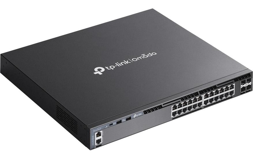 TP-Link SG6428X – Managed Switch – 24×GbE, 4×SFP+, L3, 1U