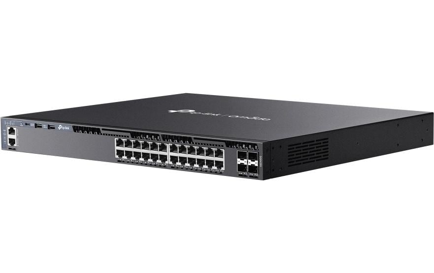 TP-Link SG6428X – Managed Switch – 24×GbE, 4×SFP+, L3, 1U