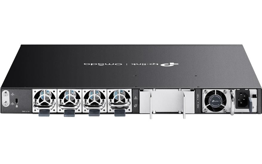 TP-Link SG6428XHP – Managed Switch – 24×GbE, 4×SFP+, L3, PoE+ 720 W, 1U