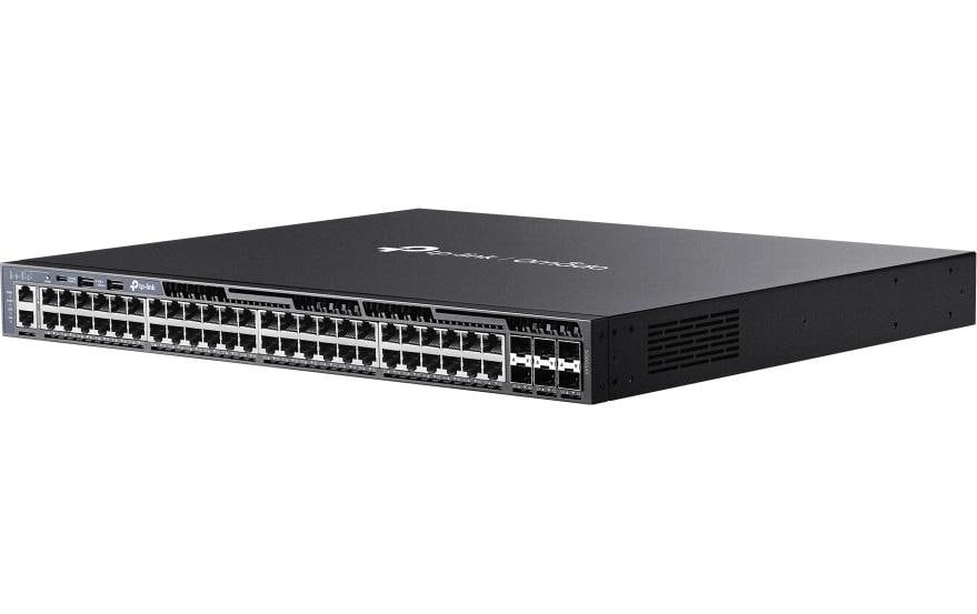 TP-Link SG6654X – Managed L3 Switch – 48× 1G, 6× SFP+, 19", 1U