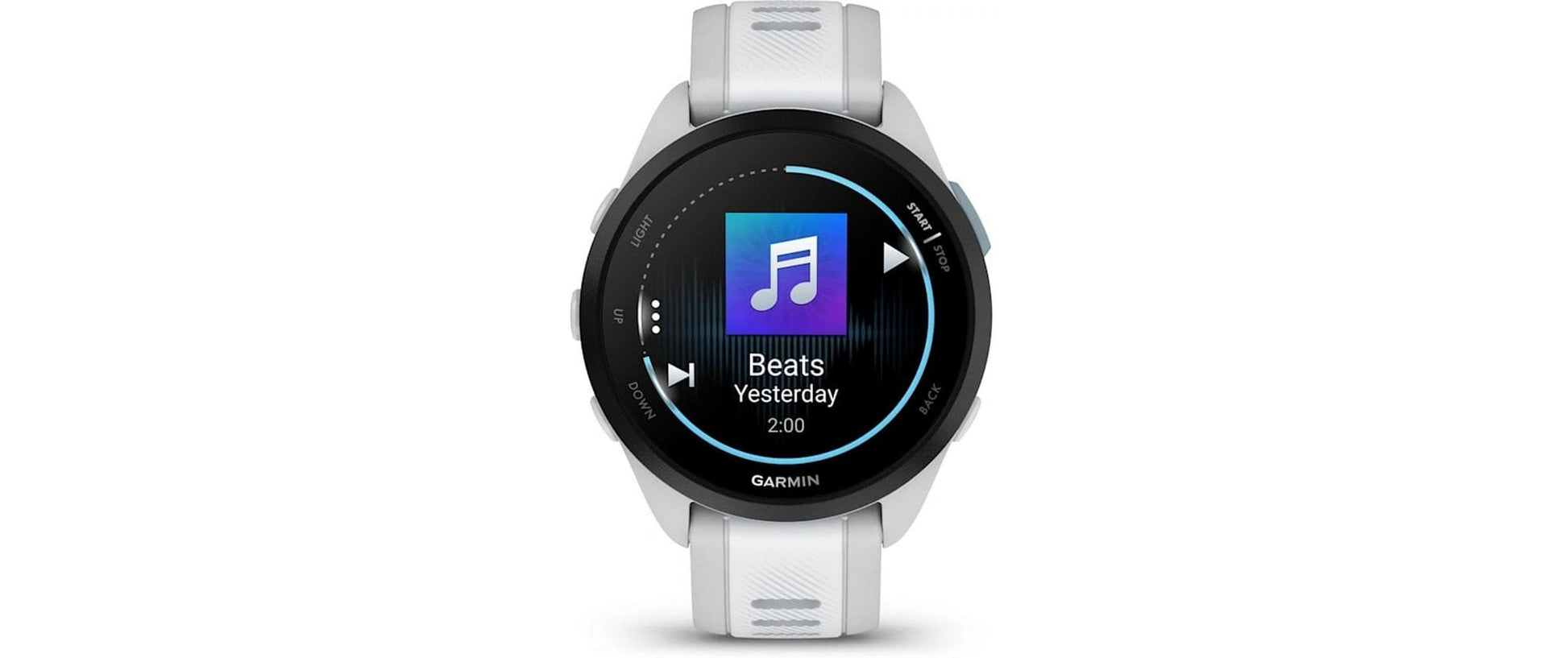 Garmin Forerunner 165 Music – GPS-Smartwatch – 43 mm, 1,2" AMOLED, GPS, WLAN, Bluetooth, 5 ATM