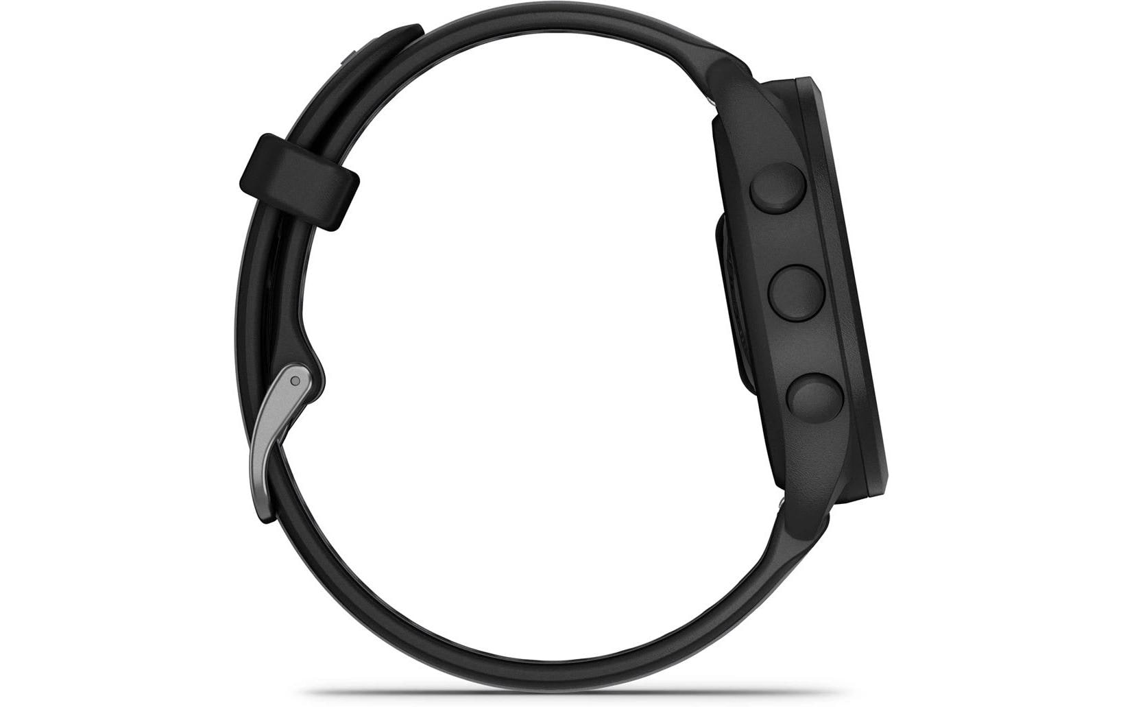 Garmin Forerunner 165 Music – GPS-Smartwatch – 43 mm, 1,2", GPS, ANT+, Schwimmen, Schwarz/Dunkelgrau, Sportarmband