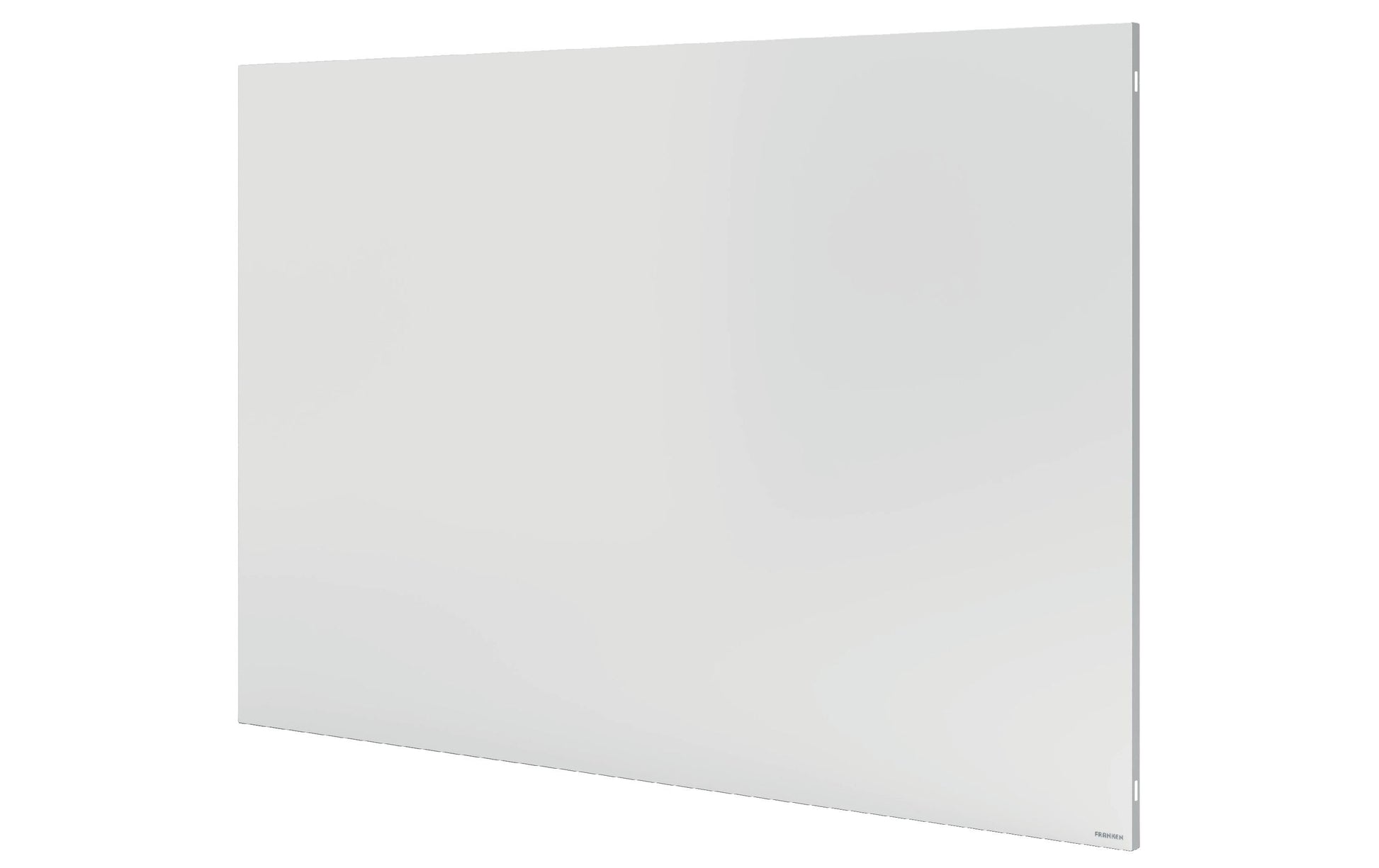 Franken Whiteboard – 90 × 60 cm, lackierter Stahl, magnetisch, Wandmontage, inkl. Befestigungsmaterial