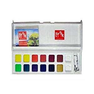 Caran d-Ache Caran d'Ache Gouache Studio Deckfarbkasten – 13 Farben – mit Deckweiss