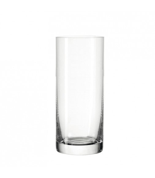 LEONARDO Trinkglas – 0,33 l, Kristallglas, Transparent, Stossfest, Spülmaschinenfest, 6 Stück