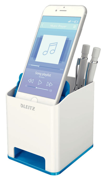 Leitz Stiftschlaufe – Polystyrol, Blau, Weiss