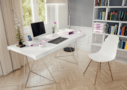 Leitz Stiftschlaufe – Polystyrol, Pink, Weiss