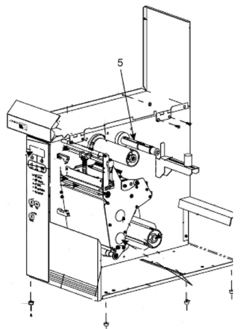 Zebra Aufwickler – für 105SL, 140