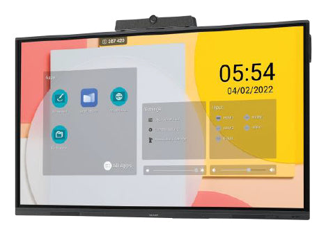 Sharp PN-ZCMS1 Videobar – 4K Ultra HD, 5× digitaler Zoom – Schwarz