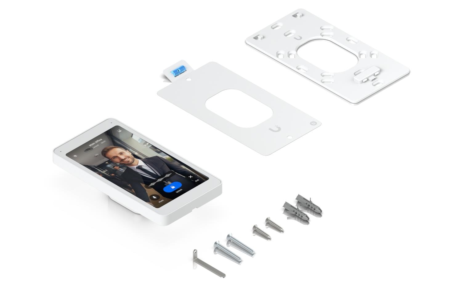 Ubiquiti Video-Türsprechanlage Access UA-INTERCOM Viewer – für UA-INTERCOM, 0 Tasten, weiss