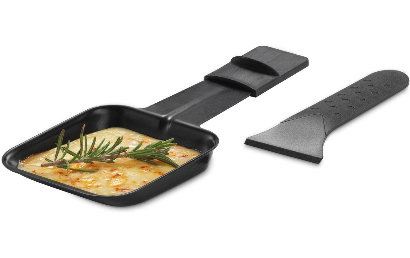 Trisa Electronics Trisa Raclette Premium – 4 Personen, 800 W, Grillplatte Aluguss – Edelstahl