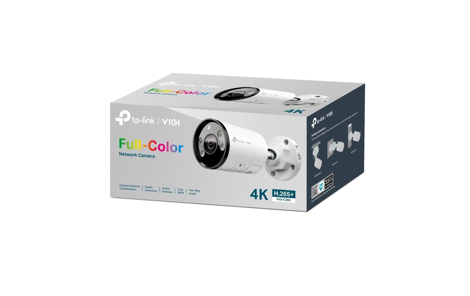 TP-Link VIGI C385 IP-Sicherheitskamera – 8 MP, 4K, IP67