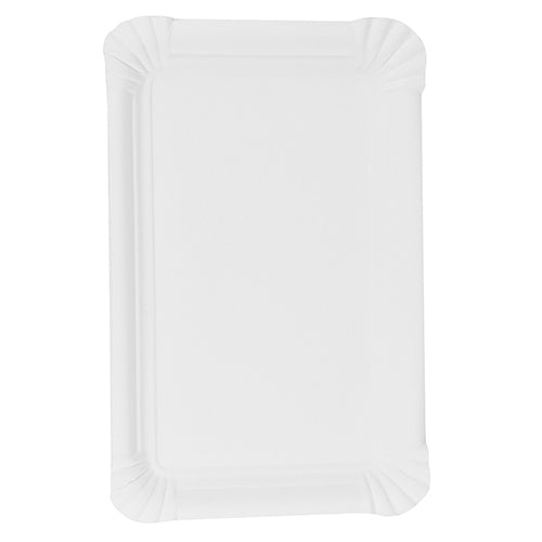 Papstar Teller, Papier/Karton, rechteckig – 20 × 13 cm – FSC – 250 Stk.