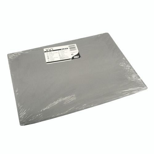 Papstar Tischset – Papier, Grau, 40 × 30 cm