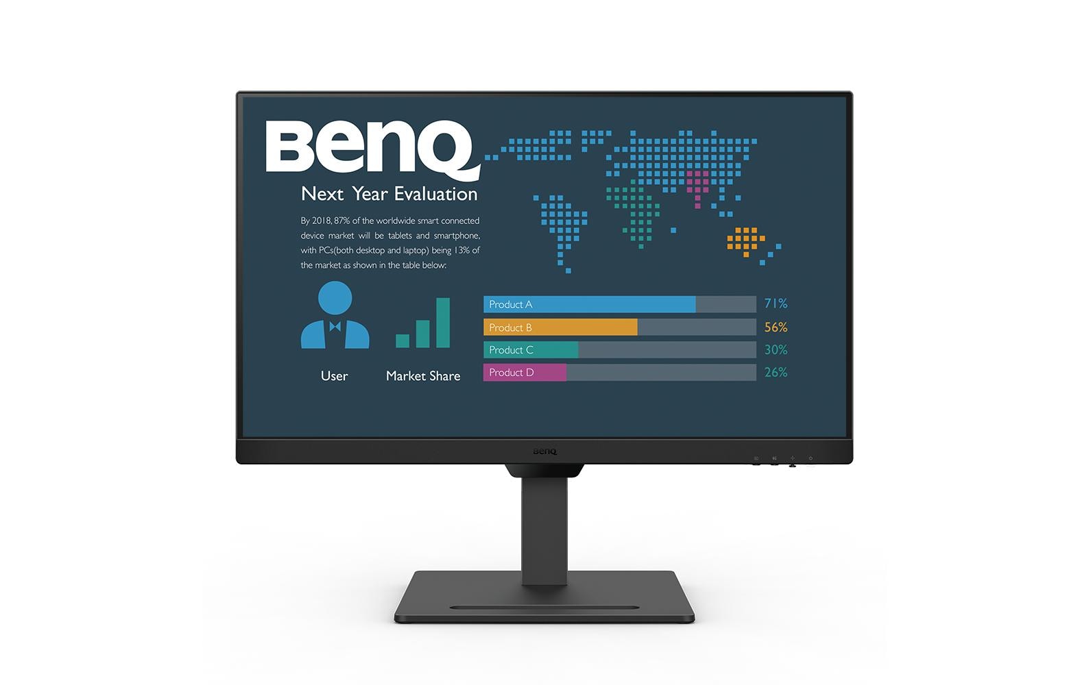 BenQ BL2790T – Monitor, 27", 1920 × 1080 (Full HD), IPS, 250 cd/m²