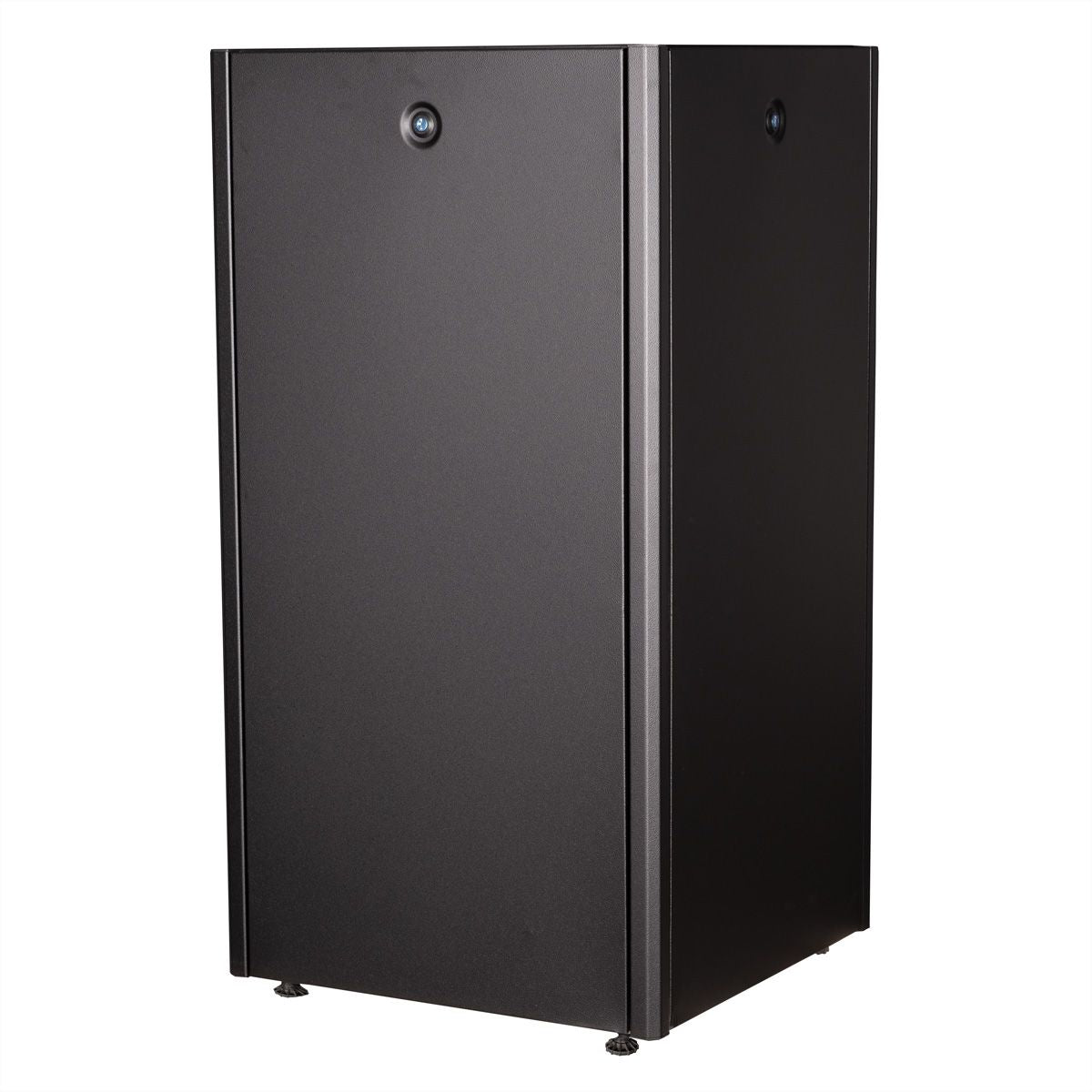 ROLINE Basic – 19" Netzwerkschrank 22U, IP20, abschliessbar, 600 × 600 × 1125 mm, schwarz, Stahl