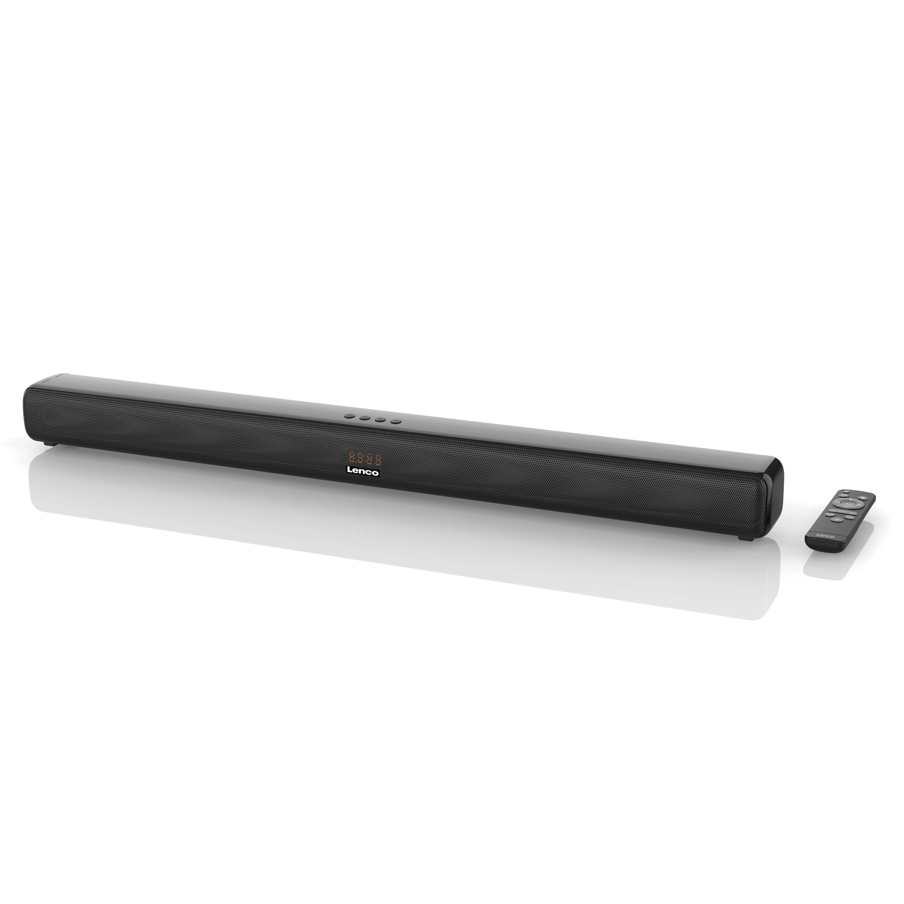Lenco SB-042LEDBK – Soundbar – 2.0, 40 W, Bluetooth 5.0, ARC, Schwarz