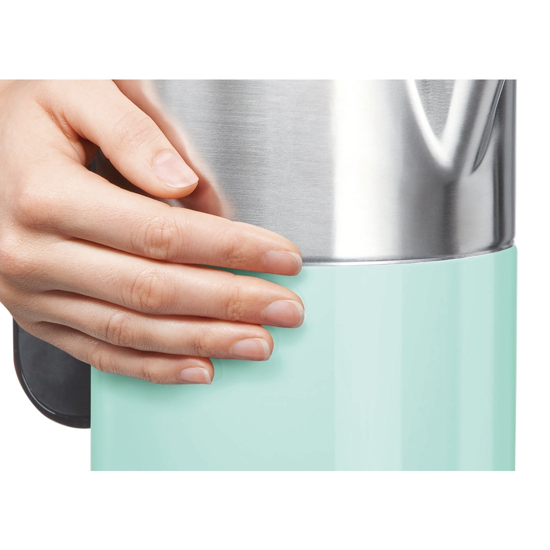 Bosch Wasserkocher TWK8612P – 1,5 l – Temperaturwahl – Türkis/Schwarz