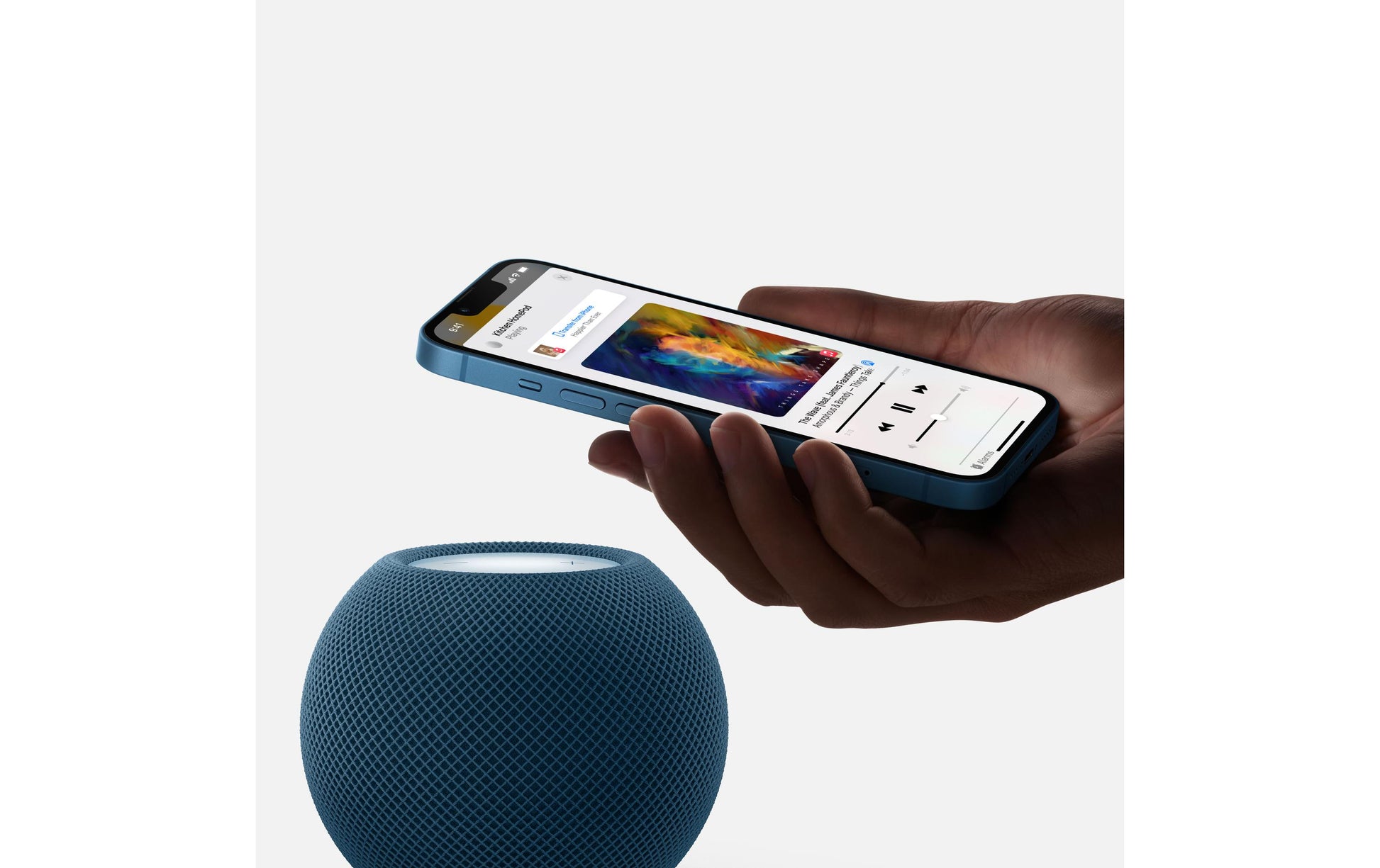 Apple HomePod mini Lautsprecher – für iPhone, iPad, iPod touch, WLAN, Bluetooth 5.0, Apple Siri, schwarz