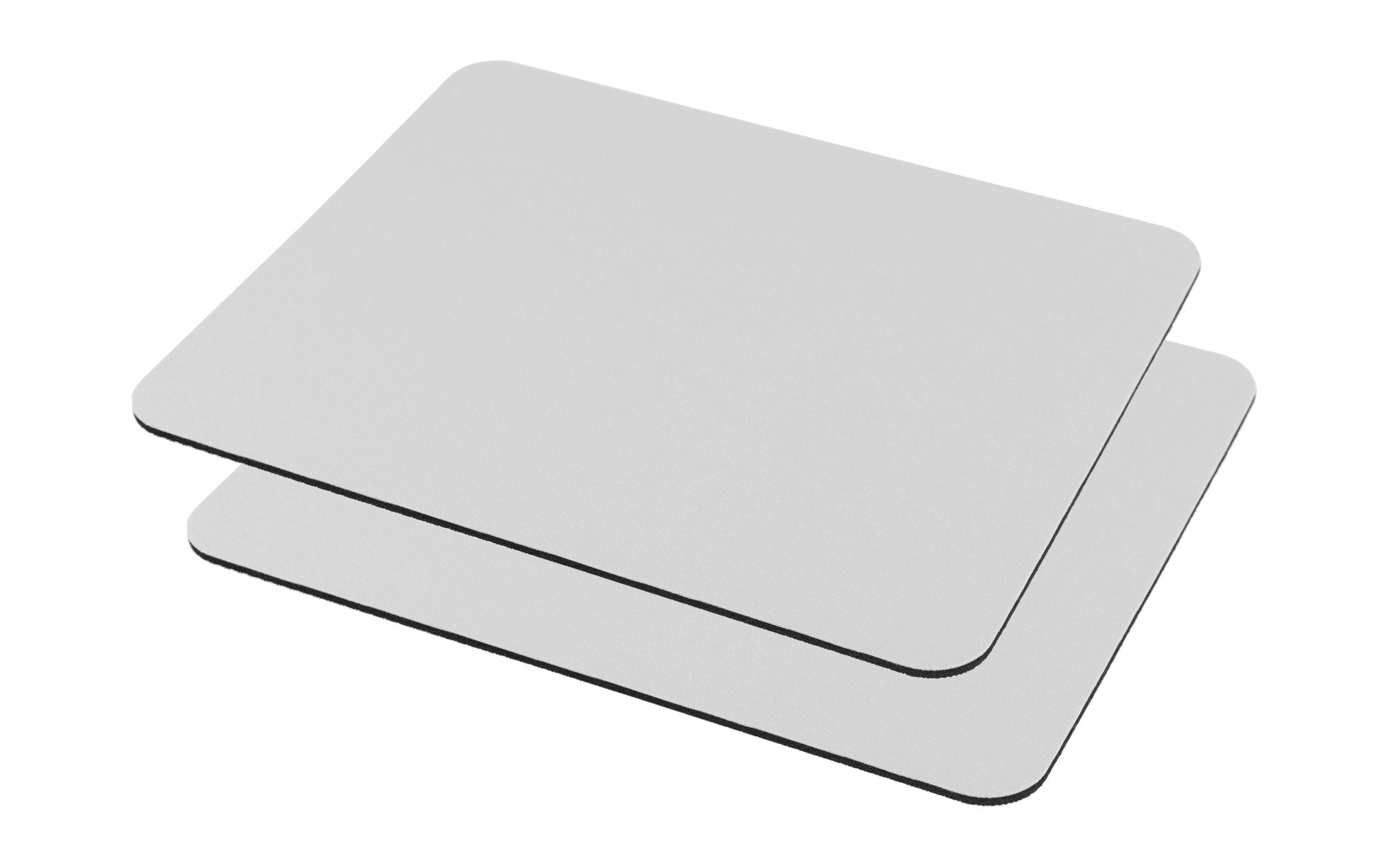 FTM Mauspad – Weiss – 218 × 180 mm – 2er-Pack