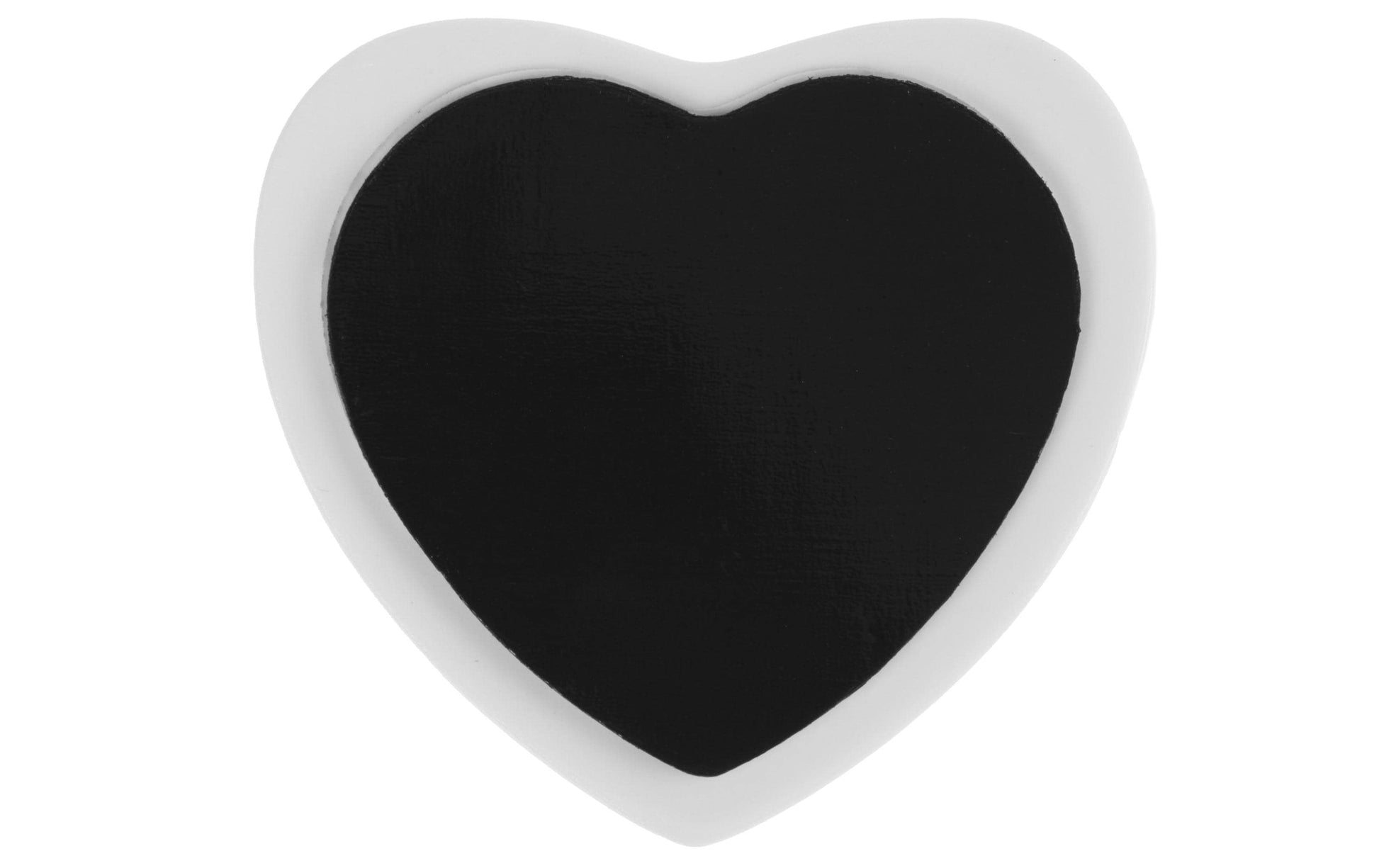 FTM Magnet-Set Herz – 5-teilig – Keramik, weiss