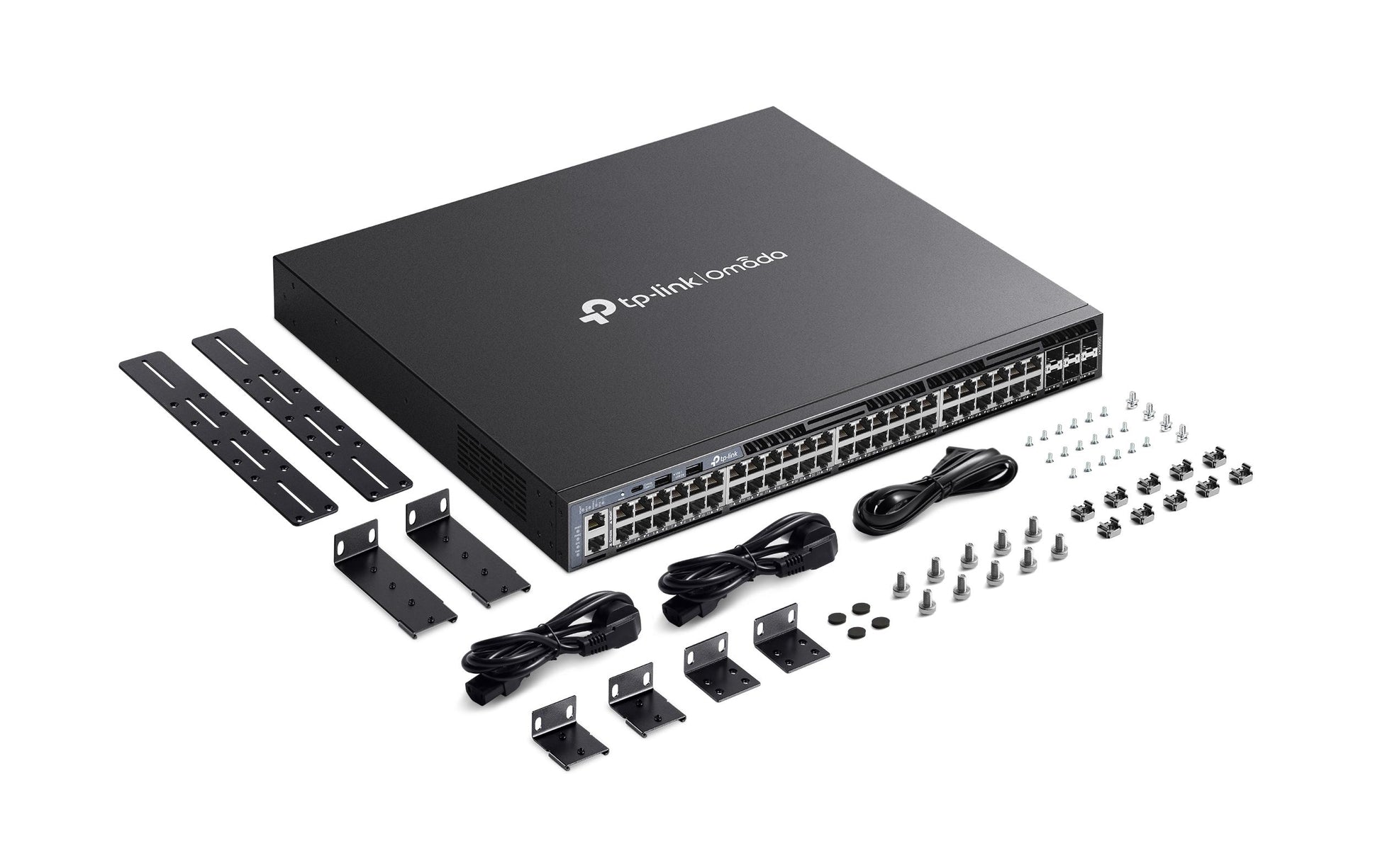TP-Link SG6654X – Managed L3 Switch – 48× 1G, 6× SFP+, 19", 1U