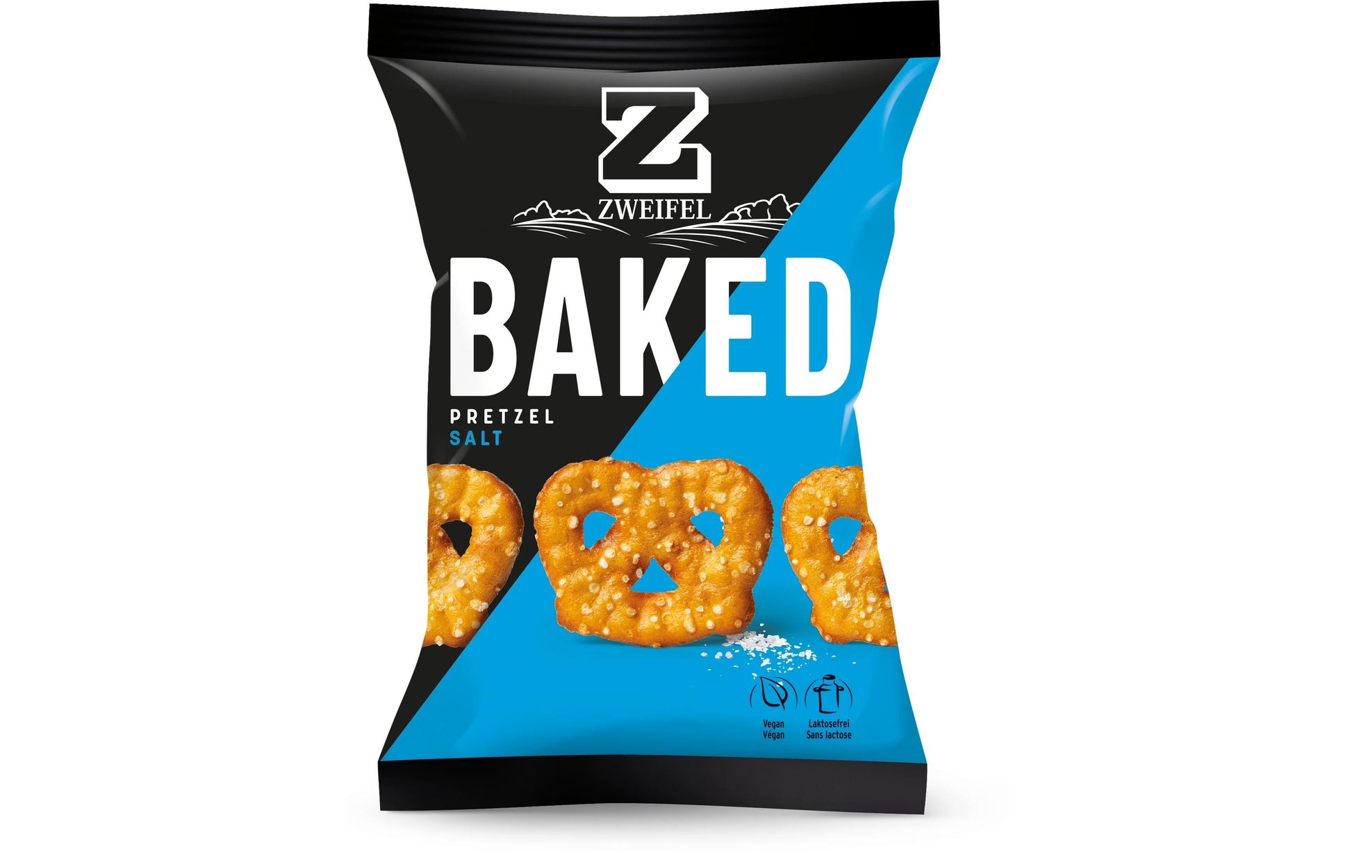 Zweifel Bretzeln – Meersalz, Beutel, 180 g, Vegan